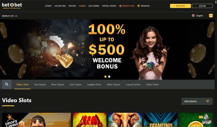 betobet casino main page