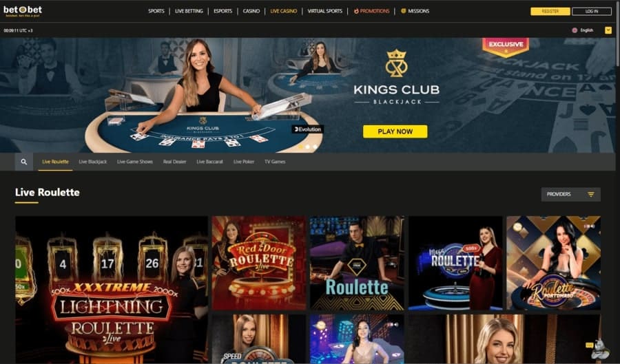 betobet live casino